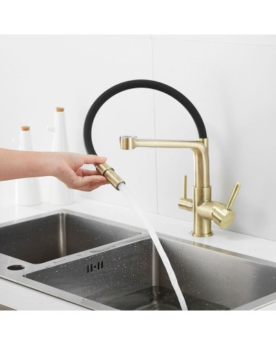 Смеситель для кухни с подключением к фильтру Rose R658Q