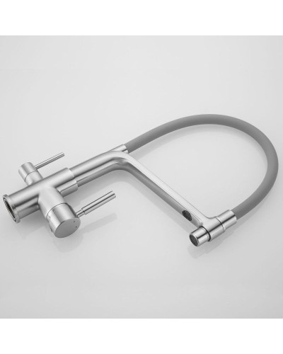 Смеситель для кухни с подключением к фильтру Rose R658L