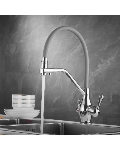 Смеситель для кухни с подключением к фильтру Rose R858