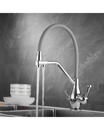 Смеситель для кухни с подключением к фильтру Rose R858