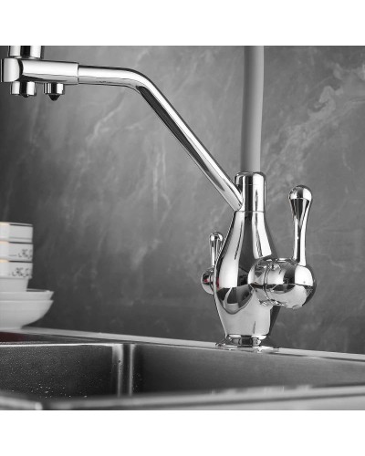 Смеситель для кухни с подключением к фильтру Rose R858