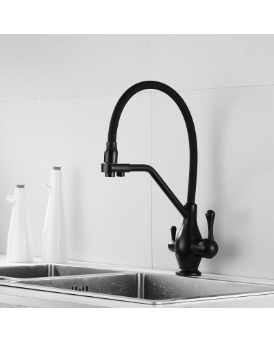 Смеситель для кухни с подключением к фильтру Rose R858H