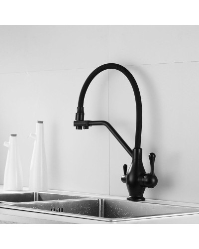 Смеситель для кухни с подключением к фильтру Rose R858H