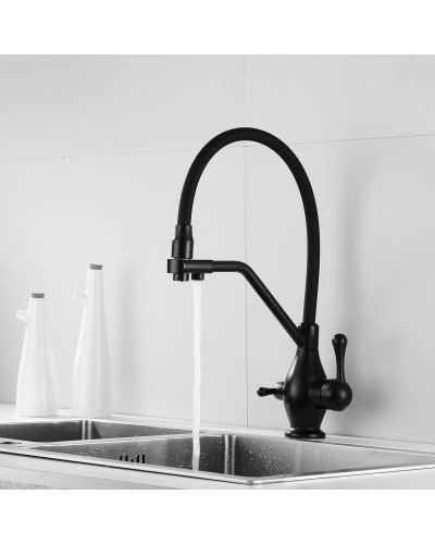 Смеситель для кухни с подключением к фильтру Rose R858H