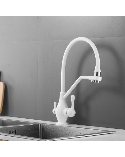 Смеситель для кухни с подключением к фильтру Rose R858C