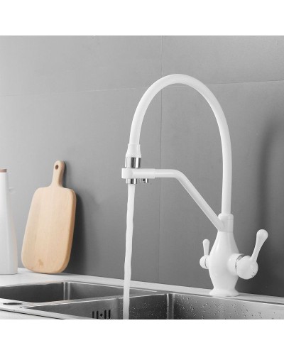 Смеситель для кухни с подключением к фильтру Rose R858C