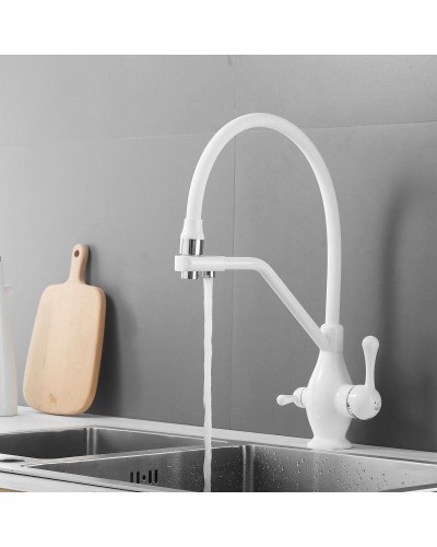 Смеситель для кухни с подключением к фильтру Rose R858C