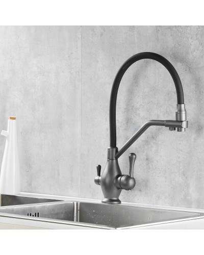 Смеситель для кухни с подключением к фильтру Rose R858Y