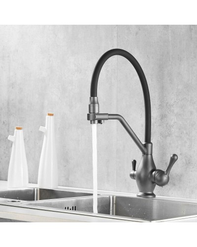 Смеситель для кухни с подключением к фильтру Rose R858Y