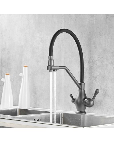 Смеситель для кухни с подключением к фильтру Rose R858Y