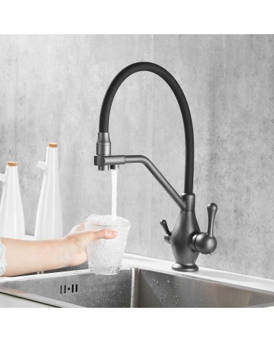 Смеситель для кухни с подключением к фильтру Rose R858Y