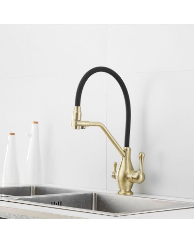 Смеситель для кухни с подключением к фильтру Rose R858Q