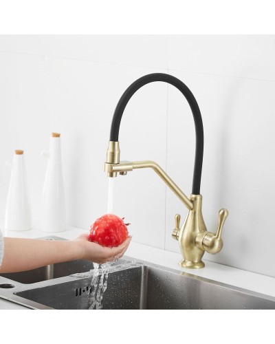 Смеситель для кухни с подключением к фильтру Rose R858Q