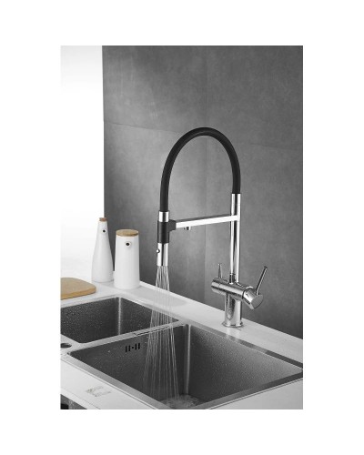 Смеситель для кухни с подключением к фильтру Rose R958