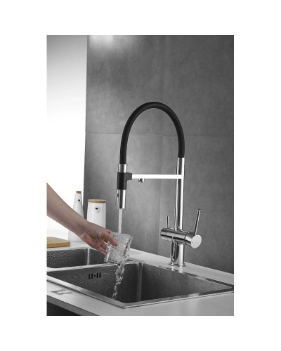 Смеситель для кухни с подключением к фильтру Rose R958