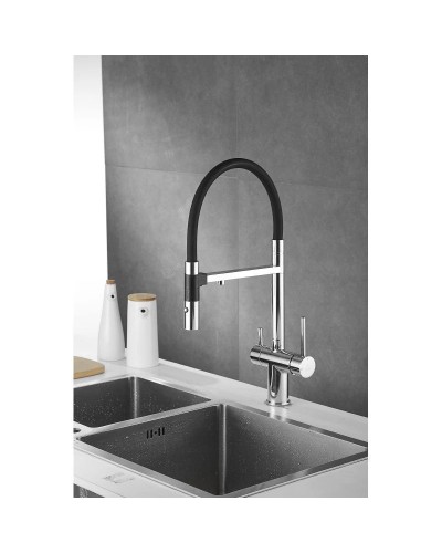 Смеситель для кухни с подключением к фильтру Rose R958