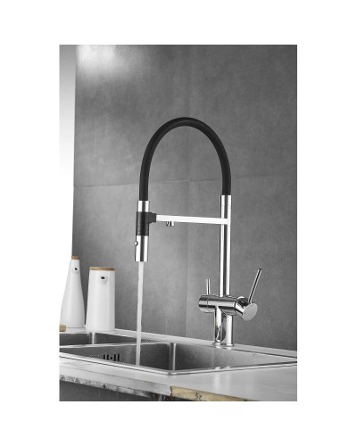 Смеситель для кухни с подключением к фильтру Rose R958