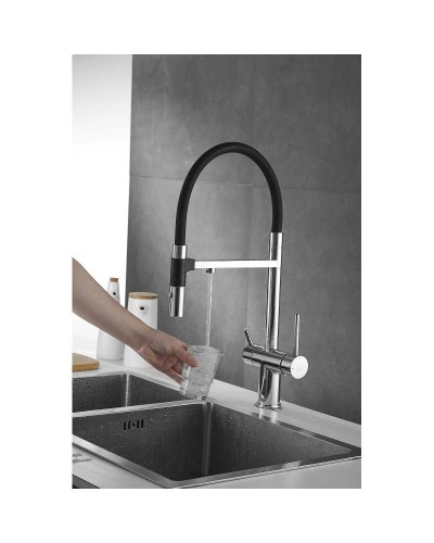 Смеситель для кухни с подключением к фильтру Rose R958