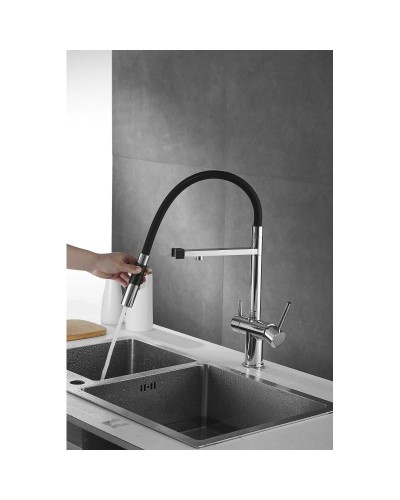 Смеситель для кухни с подключением к фильтру Rose R958