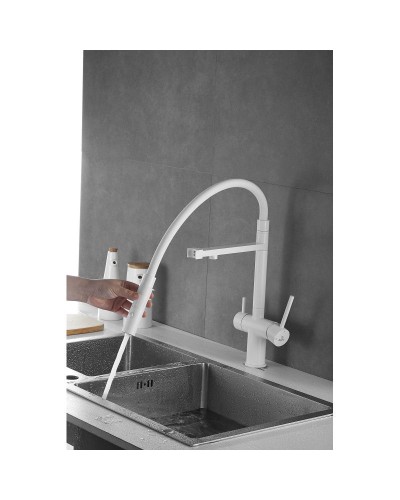 Смеситель для кухни с подключением к фильтру Rose R958C