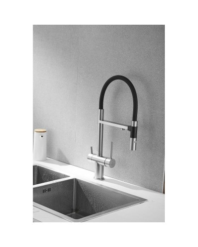 Смеситель для кухни с подключением к фильтру Rose R958L