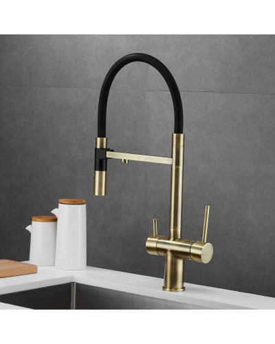 Смеситель для кухни с подключением к фильтру Rose R958Q