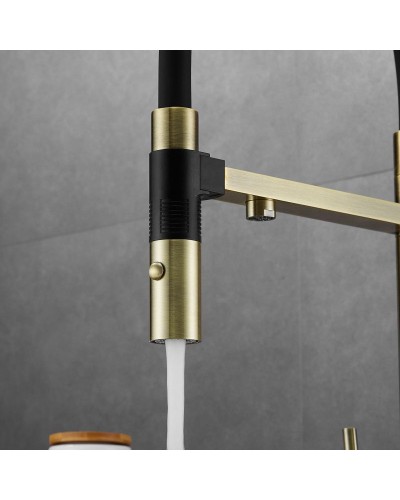 Смеситель для кухни с подключением к фильтру Rose R958Q