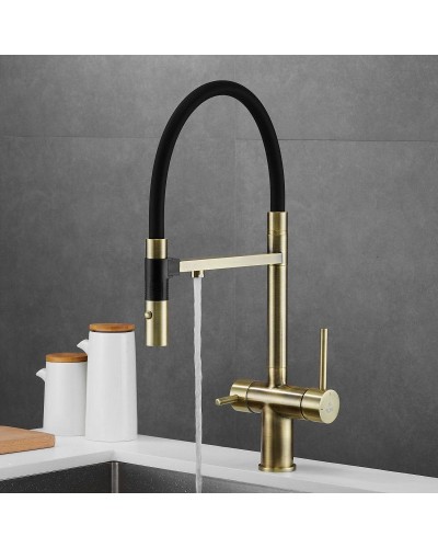 Смеситель для кухни с подключением к фильтру Rose R958Q