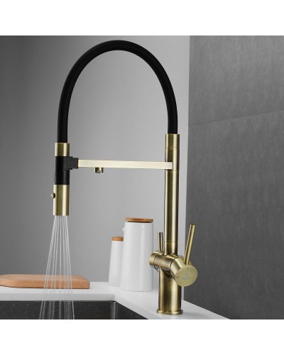 Смеситель для кухни с подключением к фильтру Rose R958Q