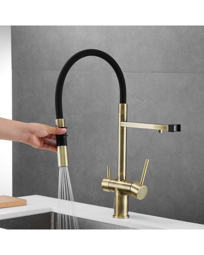 Смеситель для кухни с подключением к фильтру Rose R958Q