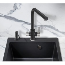 Смеситель для кухни с подключением к фильтру Milacio Ultra MCU.553.MB