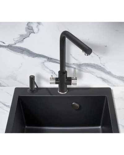 Смеситель для кухни с подключением к фильтру Milacio Ultra MCU.553.MB