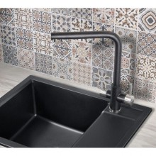 Смеситель для кухни с подключением к фильтру Milacio Ultra MCU.553.MB