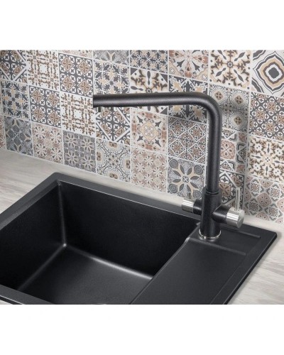 Смеситель для кухни с подключением к фильтру Milacio Ultra MCU.553.MB