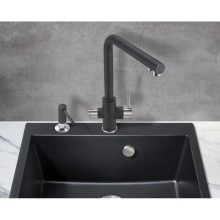 Смеситель для кухни с подключением к фильтру Milacio Ultra MCU.553.MB