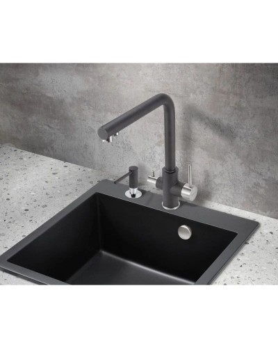 Смеситель для кухни с подключением к фильтру Milacio Ultra MCU.553.MB