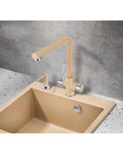 Смеситель для кухни с подключением к фильтру Milacio Ultra MCU.553.BG