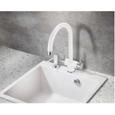 Смеситель для кухни с подключением к фильтру Milacio Ultra MCU.554.WH