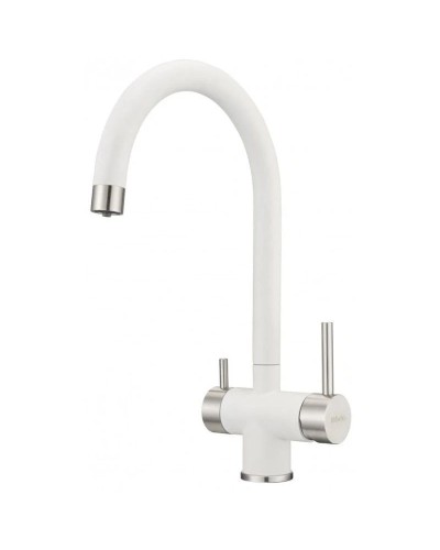 Смеситель для кухни с подключением к фильтру Milacio Ultra MCU.554.WH