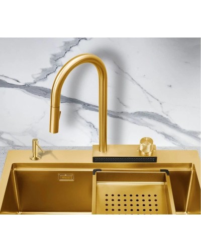 Смеситель для кухни Milacio Ultra MCU.556.GD