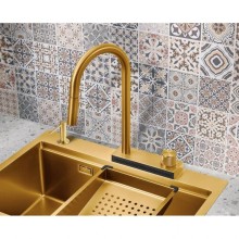 Смеситель для кухни Milacio Ultra MCU.556.GD