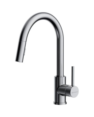 Смеситель для кухни Omoikiri Shinagawa-SB-BN нержавеющая сталь 4994459