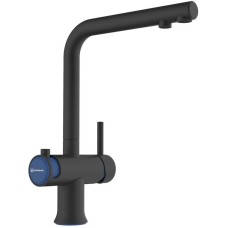 Смеситель для кухни с подключением к фильтру Omoikiri Hotaru-GB-IB графит/indigo blue 4994499