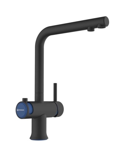 Смеситель для кухни с подключением к фильтру Omoikiri Hotaru-GB-IB графит/indigo blue 4994499