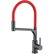 Смеситель для кухни с подключением к фильтру Omoikiri Sinto 2 Plus-GM-R вороненая сталь 4994467