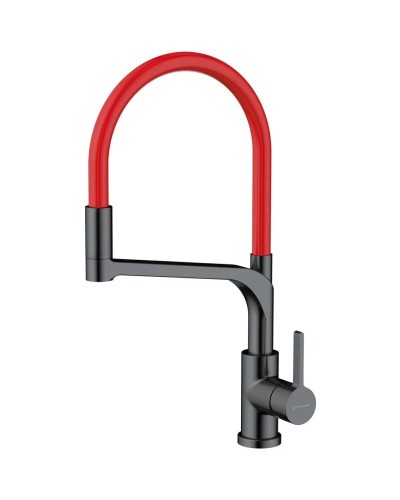 Смеситель для кухни с подключением к фильтру Omoikiri Sinto 2 Plus-GM-R вороненая сталь 4994467