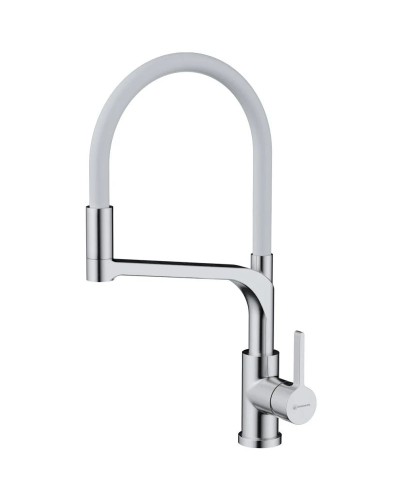 Смеситель для кухни с подключением к фильтру Omoikiri Sinto 2 Plus-BN-WH нержавеющая сталь 4994468