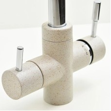 Смеситель для кухни с подключением к фильтру Paini Cox Granite Avena 7894643CR3V11L2KM