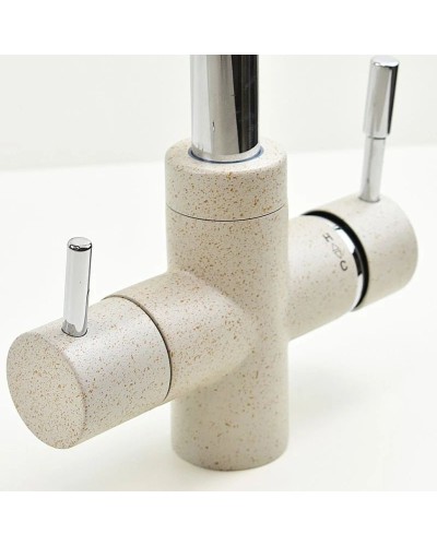 Смеситель для кухни с подключением к фильтру Paini Cox Granite Avena 7894643CR3V11L2KM