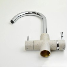 Смеситель для кухни с подключением к фильтру Paini Cox Granite Avena 7894643CR3V11L2KM